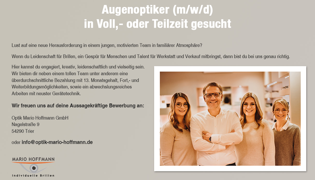Stellenanzeige